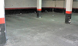 Rehabilitación y pavimentación de garajes.